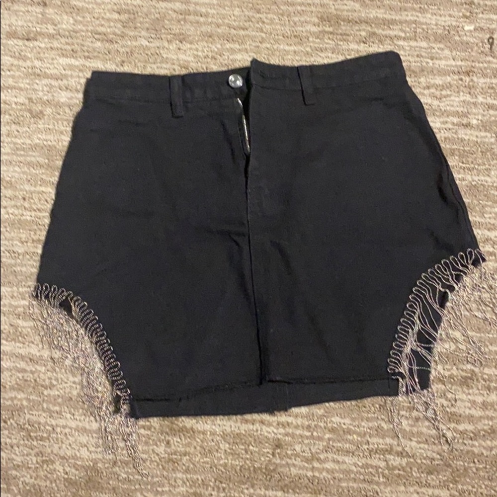 Black skirt